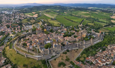 Photo of 1920px-1 carcassonne aerial_2016-1