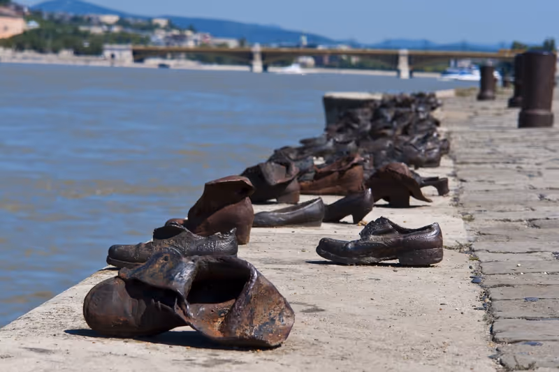 Shoes on the Danube, a monument to Hungarian Jews shot in the second world war