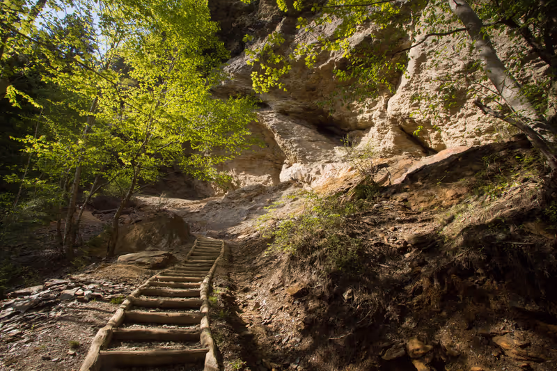Approaching Alum Cave Bluff - Great Smoky Mountains National Park