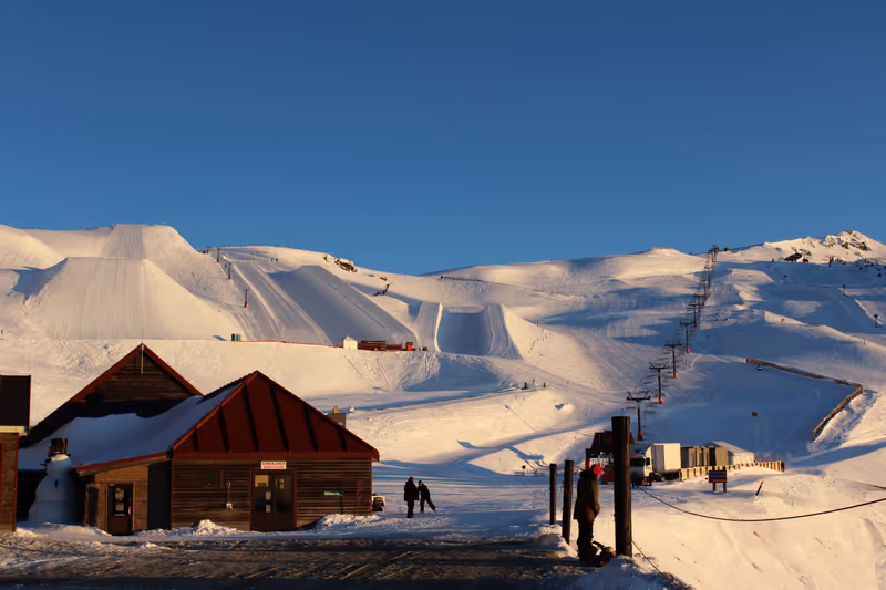 Ski Resort Cardrona, New Zealand