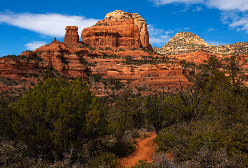 Mescal trail near Sedona, Arizona, USA