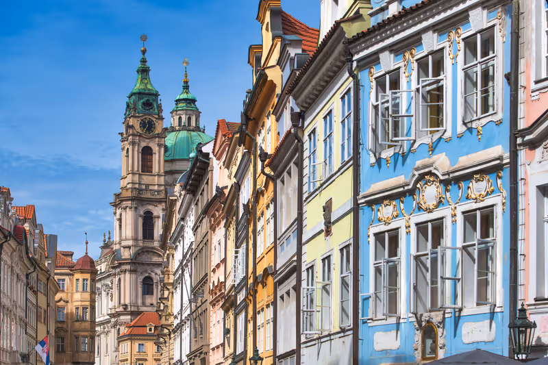 Into The Colorful District of Mala Strana in Prague