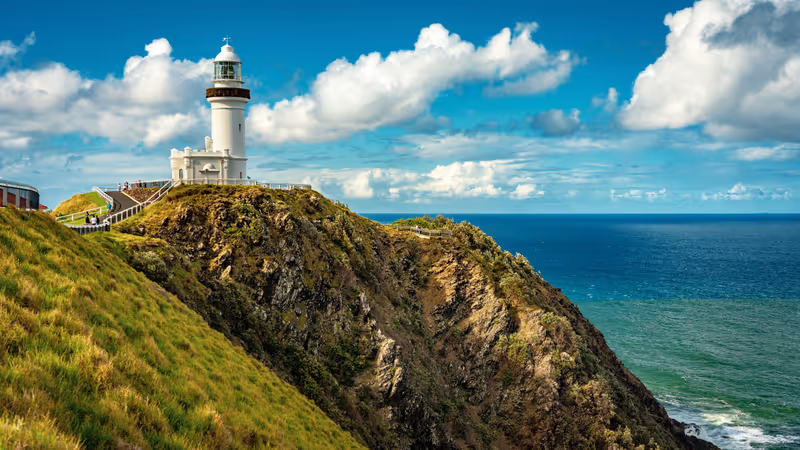Cape Byron Lighthouse in Byron Bay, NSW, Australia