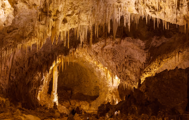 Carlsbad Caverns National Park in USA, New Mexico