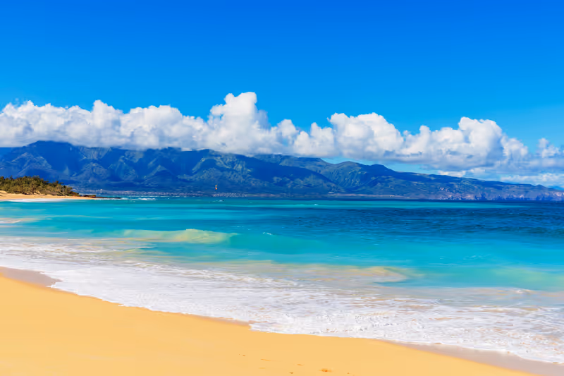 Baldwin beach, maui island, hawaii, united states of america, north america