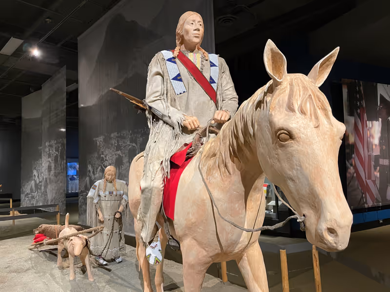 CODY, WYOMING, USA - SEPTEMBER 18, 2023: Buffalo Bill Center of the West Museum, Cody, Wyoming, USA