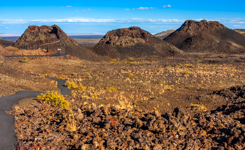 Craters of the Moon National Park (Idaho, US)