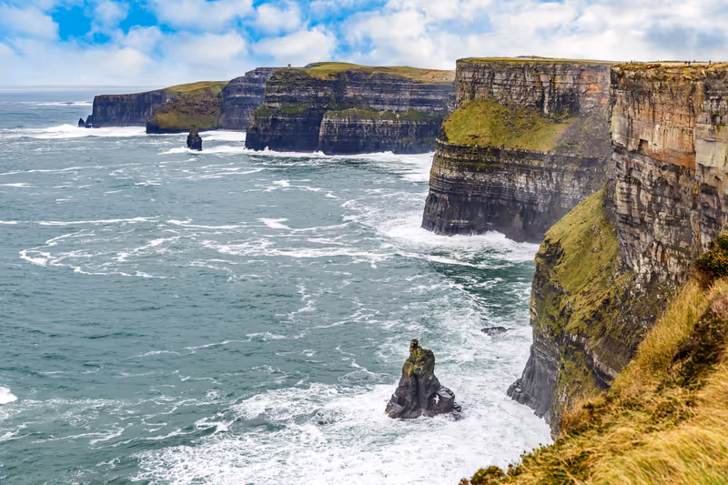 Cliffs of Moher Tourist Attraction in Ireland