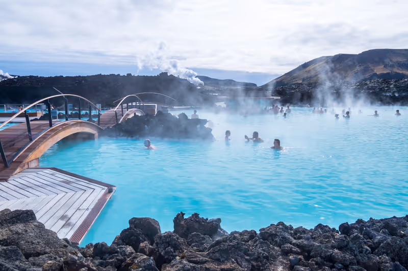 The Blue Lagoon geothermal spa is one of the most visited attractions in Iceland