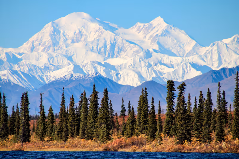 Denali is the highest mountain peak in North America, located in Alaska
