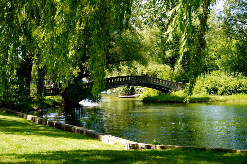 Bridge on Toronto Central Island