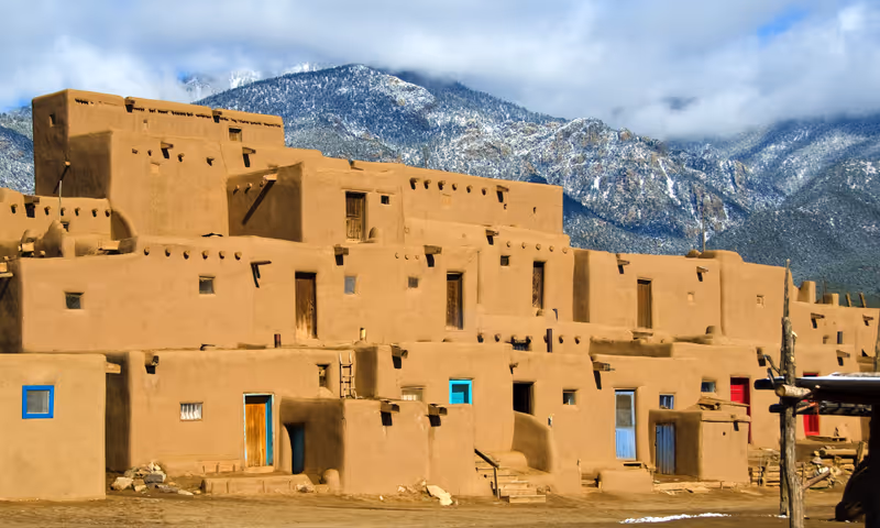 Taos Pueblo in New Mexico
